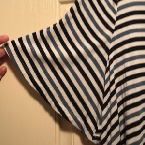 Lane Bryant Tops - Blue striped Lane Bryant shirt Lane Bryant Tops - Blue striped Lane Bryant shirt